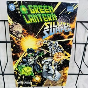 Silver Surfer Green Lantern: Unholy Alliances Marvel DC One Shot‎ Vs Thanos